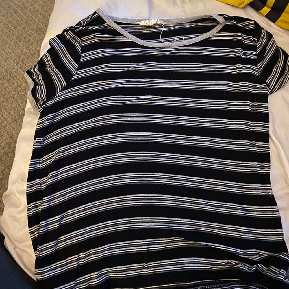 stripped dress shirt
